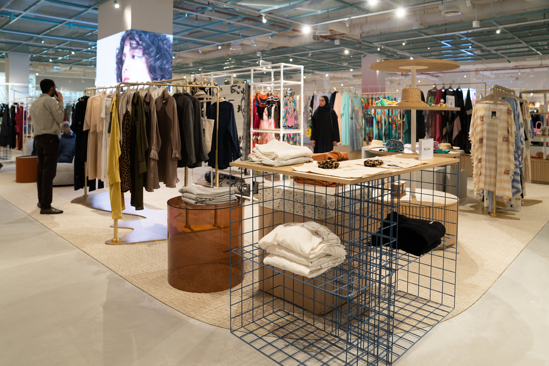 MY Label, a sustainable clothing brand from Dubai at ETHER Yas Mall