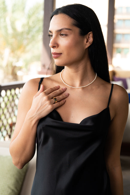EVI SILK SLIP DRESS
