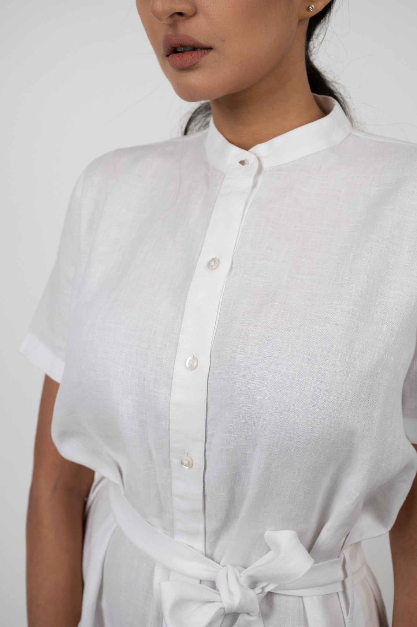 POOJA LINEN DRESS