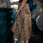 SIAN SILK SKIRT WITH SLIT