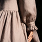 GIRLFRIEND MINI LINEN DRESS